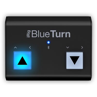 IK Multimedia iRig BlueTurn Bluetooth lapozó pedál