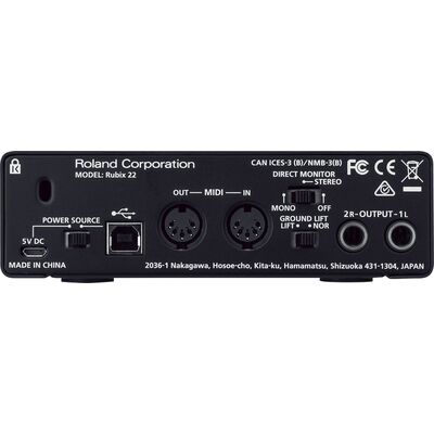 Roland Rubix22 USB hangkártya