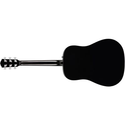 Fender CD-60S Dreadnought Black akusztikus gitár