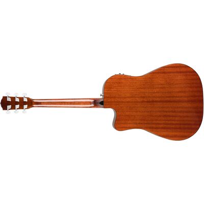 Fender CD-140SCE Dreadnought Mahogany Natural elektro-akusztikus gitár