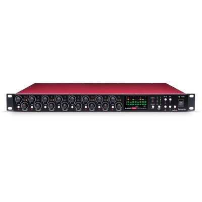 Focusrite Scarlett OctoPre Dynamic 8-csatornás mikrofon előerősítő/AD-DA átalakító/kompresszor