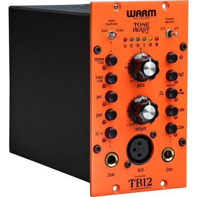 Warm Audio TB12 "Tone Beast" 500 hangszínformáló mikrofon előerősítő/DI box