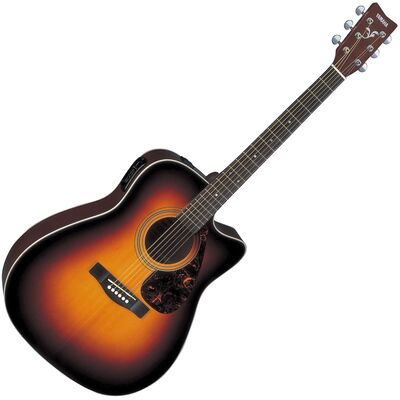 Yamaha FX370CII Tobacco Brown Sunburst elektro-akusztikus gitár