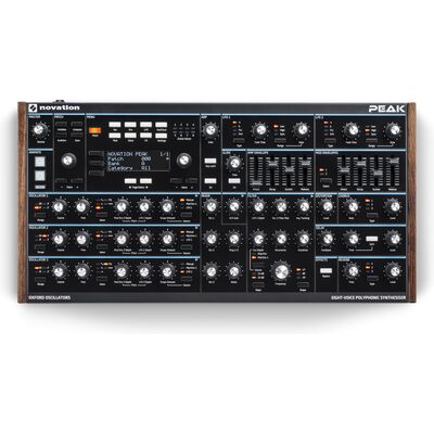 Novation Peak nyolcszólamú polifonikus szintetizátor