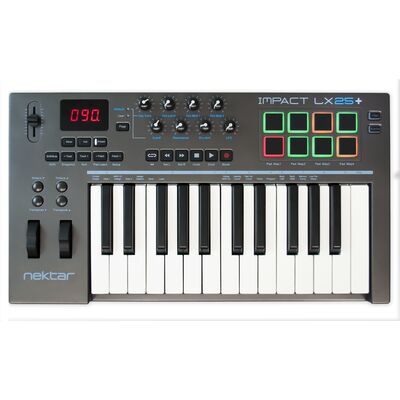 Nektar Impact LX25+ USB MIDI kontroller billentyűzet