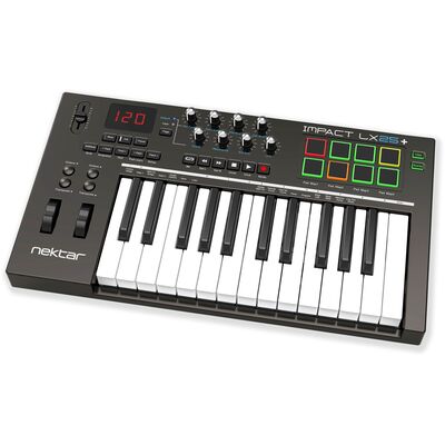 Nektar Impact LX25+ USB MIDI kontroller billentyűzet