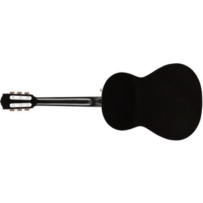 Fender CN-60S Concert Black klasszikus gitár