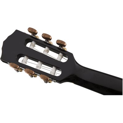 Fender CN-60S Concert Black klasszikus gitár