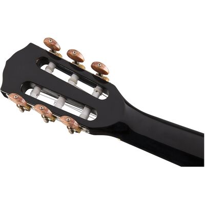 Fender CN-140SCE Concert Black elektro-klasszikus gitár