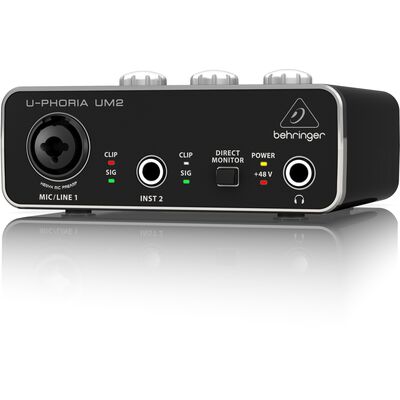Behringer UM2 U-PHORIA USB hangkártya