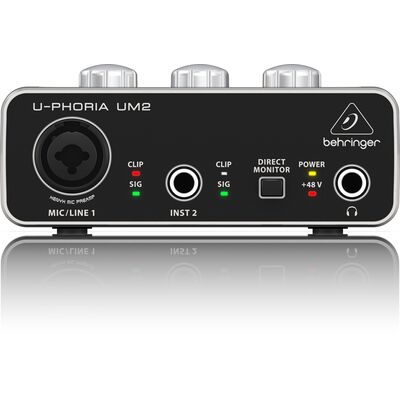 Behringer UM2 U-PHORIA USB hangkártya