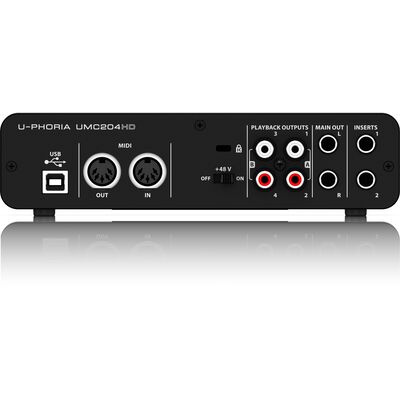 Behringer UMC204HD U-PHORIA USB hangkártya