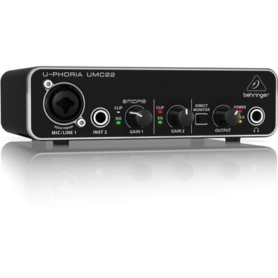 Behringer UMC22 U-PHORIA USB hangkártya