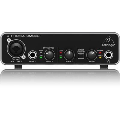 Behringer UMC22 U-PHORIA USB hangkártya