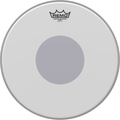 Remo CS-0114-10 Controlled Sound Coated Bottom Black Dot 14” dobbőr