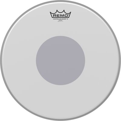 Remo CX-0114-10 Controlled Sound X Coated Bottom Black Dot 14” pergődob bőr
