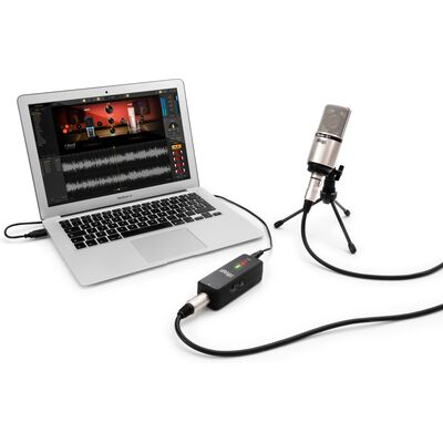 IK Multimedia iRig Pre HD digitális mikrofon interfész iOS/Mac/PC támogatással