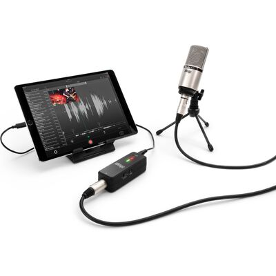 IK Multimedia iRig Pre HD digitális mikrofon interfész iOS/Mac/PC támogatással