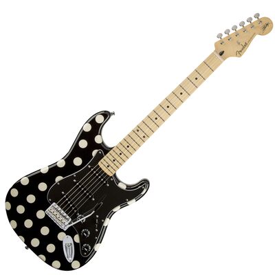 Fender Buddy Guy Standard Stratocaster MN Polka Dot elektromos gitár