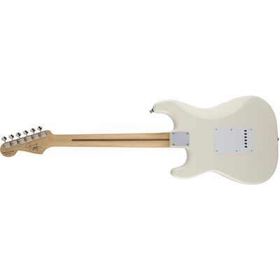 Fender Jimmie Vaughan Tex-Mex Stratocaster MN Olympic White elektromos gitár