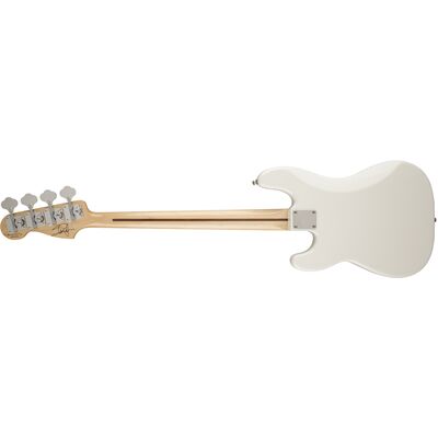 Fender Steve Harris Precision Bass MN Olympic White elektromos basszusgitár
