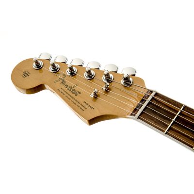 Fender Kurt Cobain Jaguar RW 3-Color Sunburst balkezes elektromos gitár