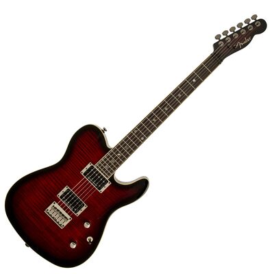 Fender Special Edition Custom Telecaster FMT HH LRL Black Cherry Burst elektromos gitár