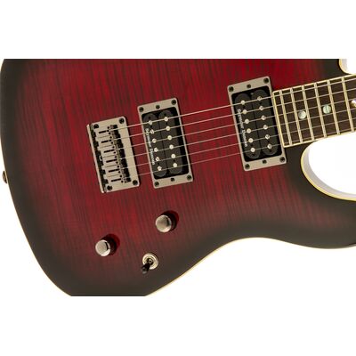 Fender Special Edition Custom Telecaster FMT HH LRL Black Cherry Burst elektromos gitár