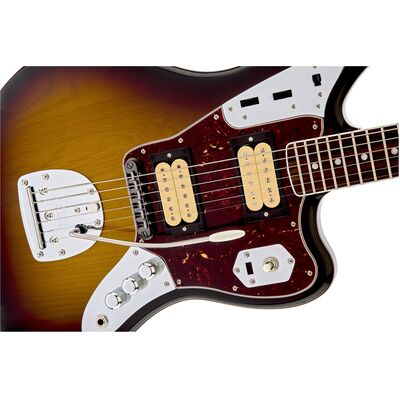 Fender Kurt Cobain Jaguar RW 3-Color Sunburst elektromos gitár