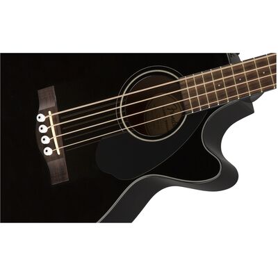 Fender CB-60SCE Black elektro-akusztikus basszusgitár