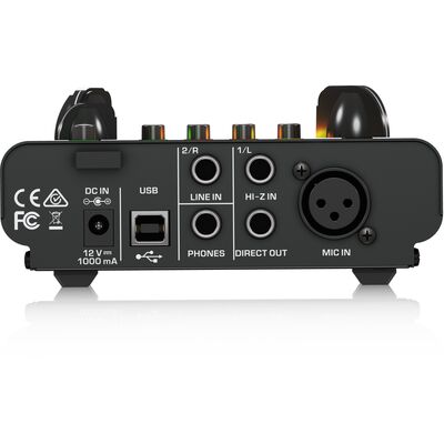 Behringer TUBE ULTRAGAIN MIC500USB csöves mikrofon előerősítő/USB hangkártya