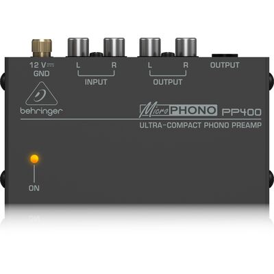 Behringer PP400 MICROPHONO lemezjátszó előerősítő