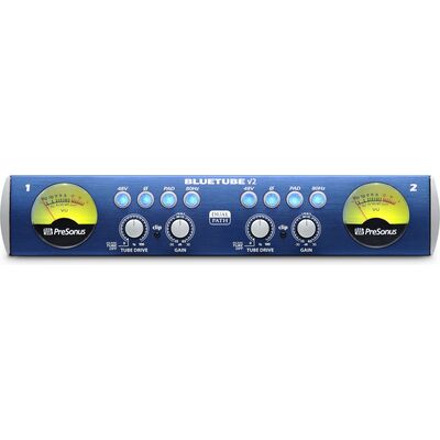 PreSonus BlueTube DP V2 2-csatornás csöves mikrofon/hangszer előerősítő