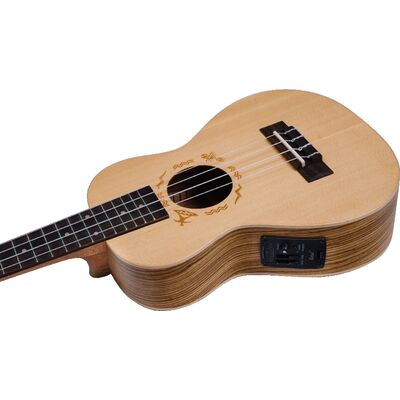 Flight DUC525CEQ SP/ZEB koncert ukulele