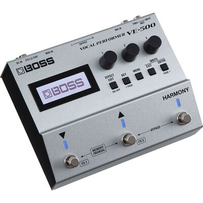 BOSS VE-500 Vocal Performer ének/gitár padló multieffekt