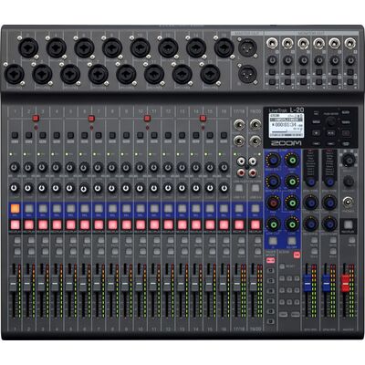 Zoom LiveTrak L-20 digitális keverő/hangfelvevő