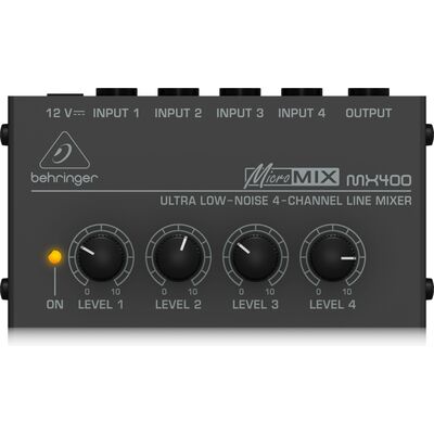Behringer MX400 MICROMIX analóg keverő