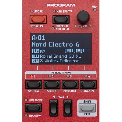 Clavia Nord Electro 6 HP digitális színpadi zongora/orgona