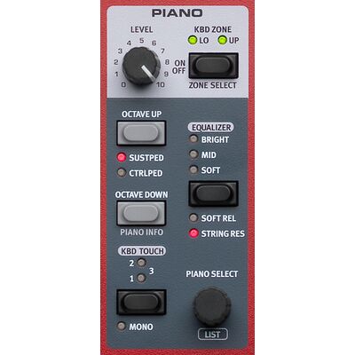 Clavia Nord Electro 6 HP digitális színpadi zongora/orgona