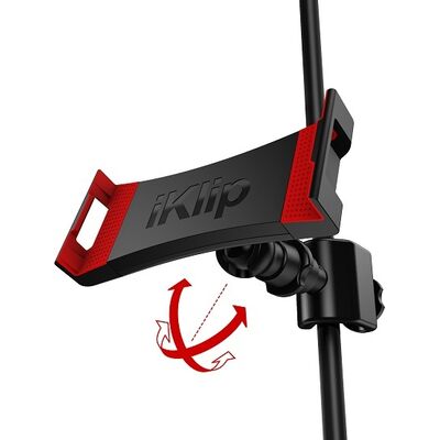 IK Multimedia iKlip 3 mikrofonállványra szerelhető univerzális táblagép tartó