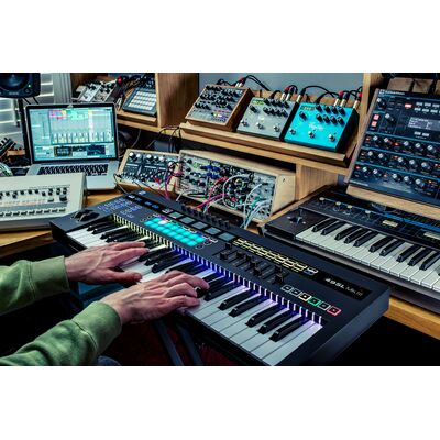 Novation 49SL MkIII USB MIDI kontroller billentyűzet