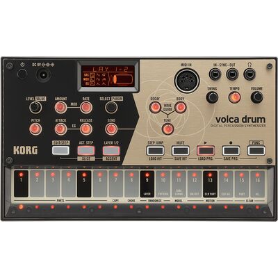 KORG volca drum digitális dobszintetizátor