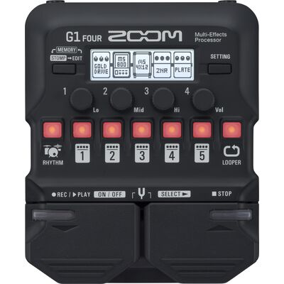 Zoom G1 FOUR gitár padló multieffekt