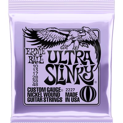 Ernie Ball 2227 Nickel Wound Ultra Slinky 10-48 elektromos gitárhúr