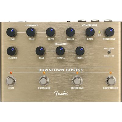 Fender Downtown Express basszusgitár padló multieffekt
