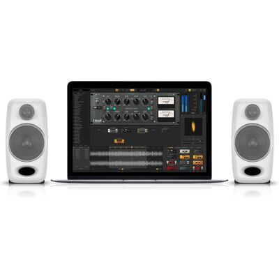IK Multimedia iLoud Micro Monitor White Special Edition aktív kétutas stúdió monitor hangfalpár