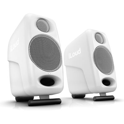 IK Multimedia iLoud Micro Monitor White Special Edition aktív kétutas stúdió monitor hangfalpár
