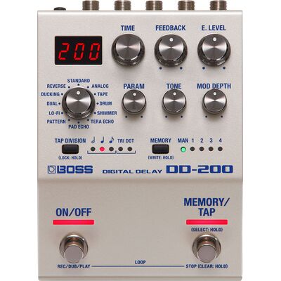 BOSS DD-200 Digital Delay effektpedál