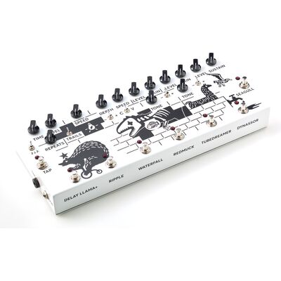 JAM pedals Pink Flow gitár padló multieffekt