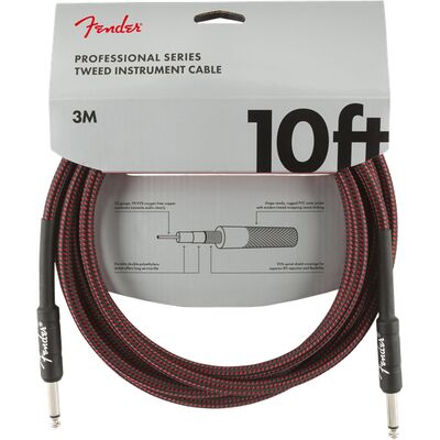 Fender Professional Series 3 m Red Tweed gitárkábel